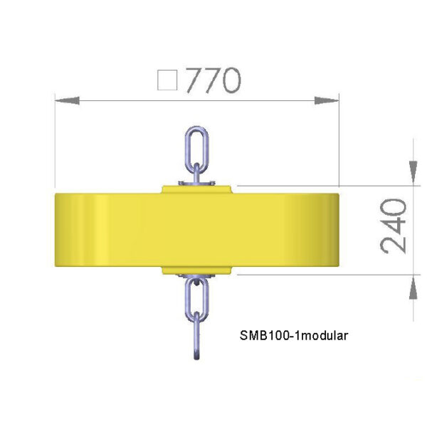 Onderwaterboei SMB100 (tot -500 meter) - Afbeelding 2